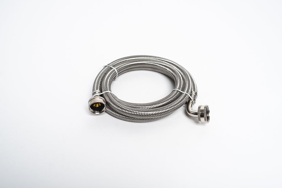 Stainless Steel Washing Machine Hose with Elbow