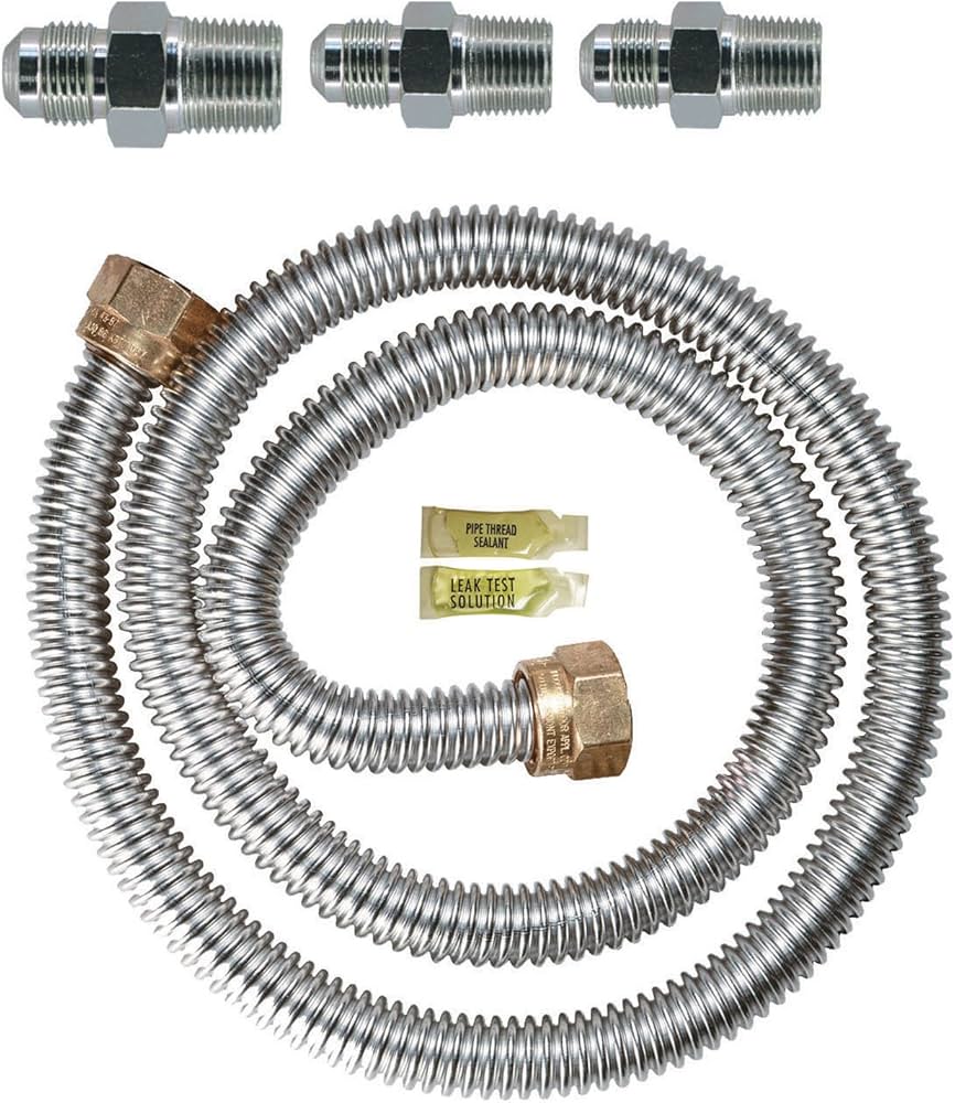 Stainless Steel Dryer Installation Kit