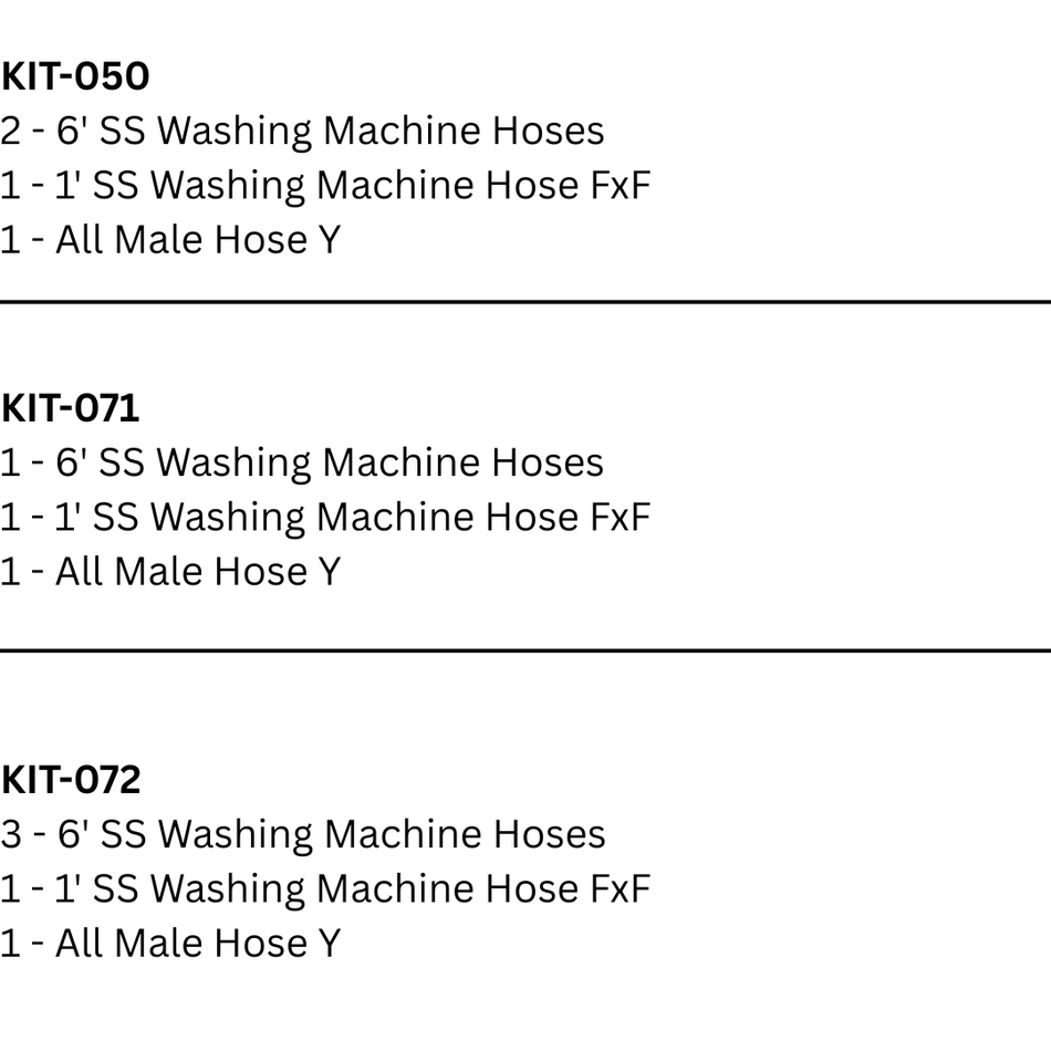 6 FT Stainless Steel - Steam Dryer Installation Kit