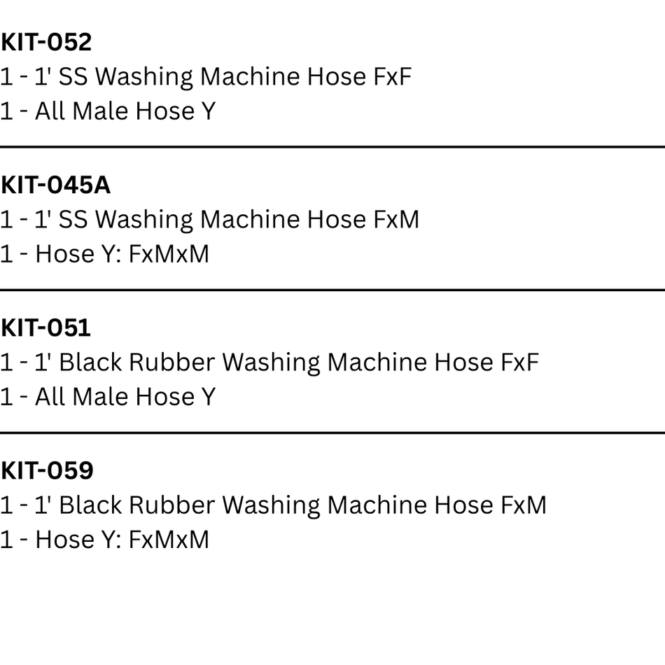 1 Ft Steam Dryer Installation Kit